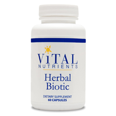 Buy Vital Nutrients Herbal Biotic 60 caps- Doctor Tom's Tonics